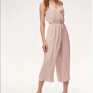 Aritzia Wilfred Melodie Jumpsuit Pink Blush